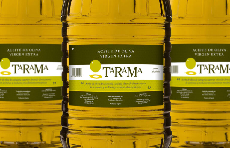 Aceite Tarama - Rebranding y etiqueta